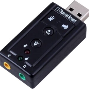 Generic 7.1 Channel USB External Sound Card Audio Adapter