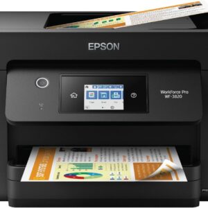 Epson® Workforce® Pro WF-3820 Wireless Color Inkjet Multifunction Printer…