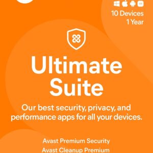 Avast Ultimate 2024 |  Antivirus+Cleaner+VPN |  10 devices, 1…