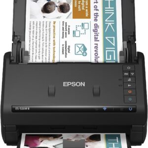 Epson Workforce ES-500W II Wireless Color Duplex Desktop Document…