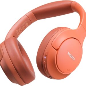 TOZO HT2 Hybrid Headphones with Active Noise Cancellation,…