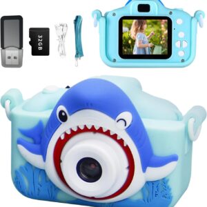 HD Digital Video Camera for 1080P with Silicone Protective Case…