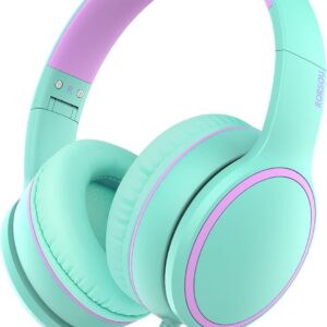 RORSOU R10 Over-ear headphones with microphone • Lightweight F…