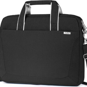 15.6 16 Inch Laptop Shoulder Bag for Men Women Waterproof Handbag…