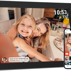 32GB FRAMEO 10.1 Inch Smart WiFi Digital Photo Frame 1280×80…