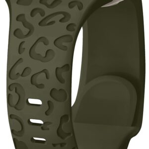Leopard Engraved Bands for Apple Watch Band 40mm 38mm 41mm 4…