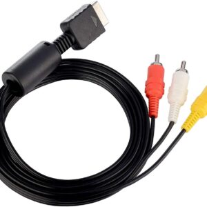 PS2 PS3 AV Cable, AV to RCA Cable for Playstation 2 3 /PS2/PS…