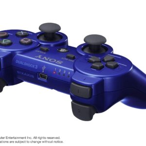 PlayStation 3 Dualshock 3 Wireless Controller (Blue) (Renewed…