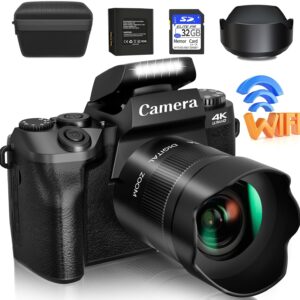 Saneen digital camera, 4k cameras for photography and video, 6…