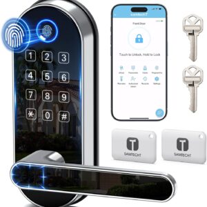 Smart Lock with Keyless Entry Keypad: Digital Door Lock…