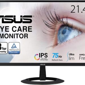 ASUS 22″ (21.45″ viewable) 1080P Eye Care Monitor (VZ22EHE) …