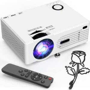 8500L Portable Projector for Home Theater Entertainment,…