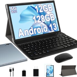 Oangcc Android 13 10 Inch Tablet 2024 Latest with 12GB (6+6 E…