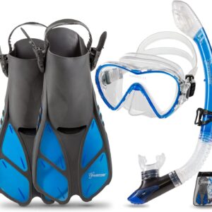 Seavenger Aviator Snorkel Set with Gear Bag