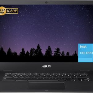 ASUS 2024 Newest Chromebook CX1 Business Laptop, 15.6″ FHD D…