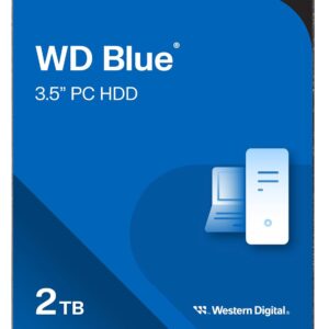 Western Digital WD Blue PC 2 TB Internal Hard Drive – 7200 RP…