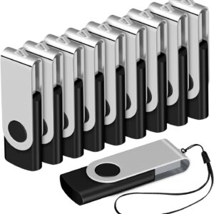 AreTop 20 Pack 4GB Flash Drives, Bulk USB Flash Drives USB 2.0 Met…