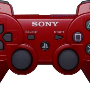 PlayStation 3 Dualshock 3 Wireless Controller (Red) (Renewed…