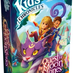 Kids Chronicles Quest for the Moon Stones board game: a magical game…