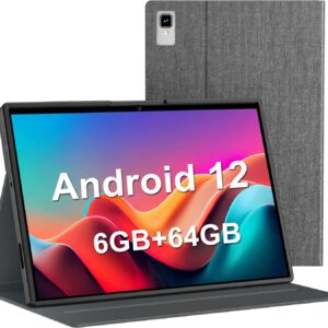 Android Tablet, 10.1 Inch Android 12 Tablet, 6GB RAM 64GB RO…