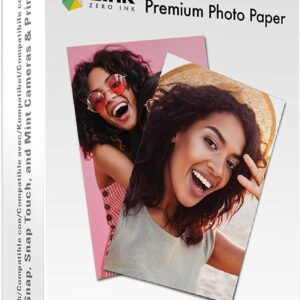 Zink 2″ x 3″ Premium Instant Photo Paper (30-Pack) Compatible…