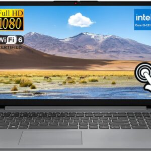 Lenovo Ideapad Laptop 15.6″ FHD Touchscreen, Intel Core i3-1…