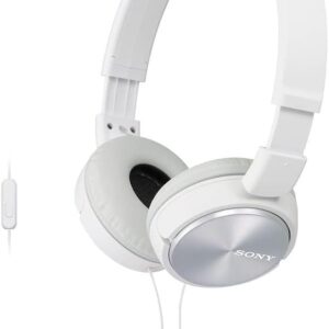 Sony MDRZX310AP Headphones with Headband, White