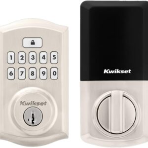 Kwikset SmartCode 260 Keyless Electronic Keypad Deadbolt Lock, Mi…