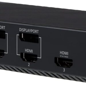 VisionTek VT7000 USB-C 3X Monitor Docking Station – 100W Power Delivery…