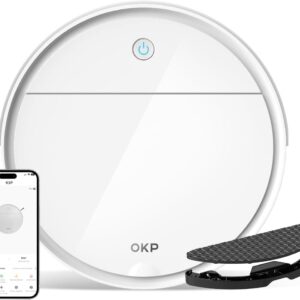 K5P Robot Vacuum Cleaner, Robot Vacuum Cleaner and Mop, Silent Robot…