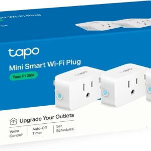 Mini Smart Plug Compatible with TP-Link Tapo Matter, Compact Design…