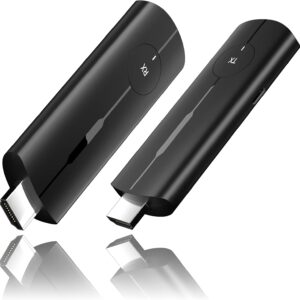 Wireless HDMI Transmitter and Receiver, Portable Plug & Play…