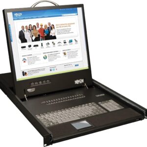 Tripp Lite B040-008-19 8-Port VGA KVM Console with 19-in. LCD Monitor…