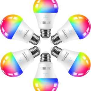 OHLUX Smart WiFi LED Bulbs Compatible with Alexa and Google Home…