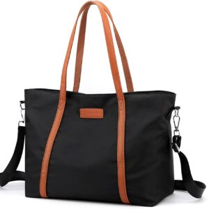 Women's laptop handbag, nylon tote bag, work bag
