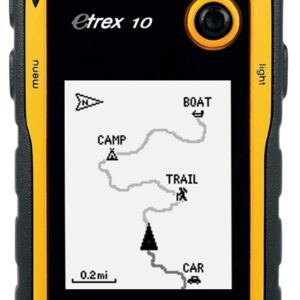 Garmin 010-00970-00 eTrex 10 Portable GPS Navigator Worldwide…