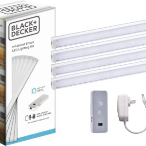 BLACK+DECKER Alexa Compatible Smart LED Under Cabinet Light…