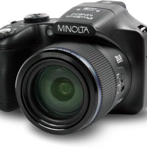Minolta Pro Shot HD 20 Megapixel Digital Camera with 67X Zoom…