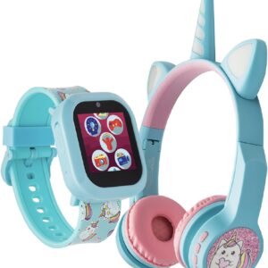 PlayZoom Kids Smart Watch with Bluetooth Headphones – Fun…