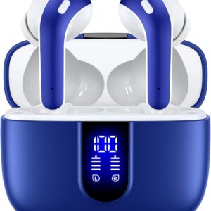 TAGRY Bluetooth Headphones Truly Wireless Earbuds 60H Playtime…