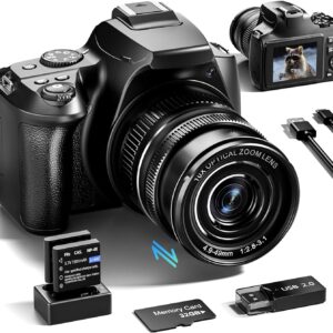 NBD Digital Cameras for Photography and Video, 4K and 64MP 40 X…