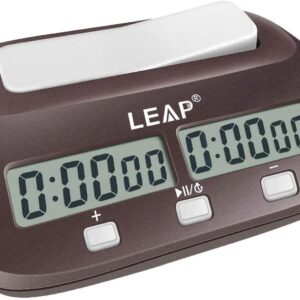 LEAP Chess Clock Professional Digital Chess Timer for Chess Board…