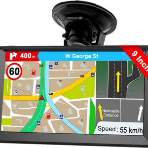 GPS Navigation for Car Truck 2024 – 9 Inch Navigation System…