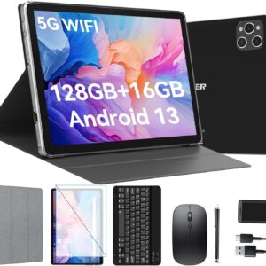 10 inch Android Tablet, 2024 Newest Android 13 Tablet, 128GB…