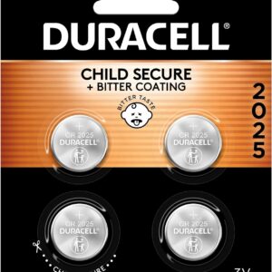 Duracell CR2025 3V Lithium Battery, Child Safety Features, 4…