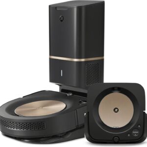 iRobot Roomba s9+ (9550) and Braava Jet m6 (6112) robot vacuum cleaner…