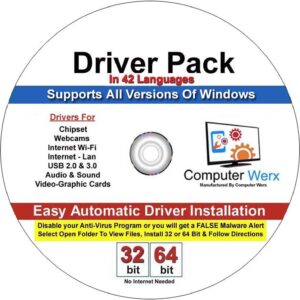 9th & Vine Compatible DVD Driver Pack for Windows 10, 8.1, 8…