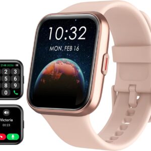 Smart Watch for Men Women (Receive/Dial Calls), Alexa…