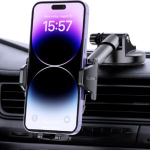 HHJ Phone Holders for your car, 2 in 1 Car Phone Mount…