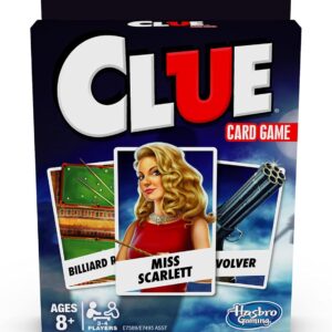 Clue Card Game by Hasbro Gaming, Strategy Game for 3-4 Players,…
